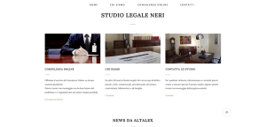 Studio Legale Neri - Sito Web Vetrina Nick Longo